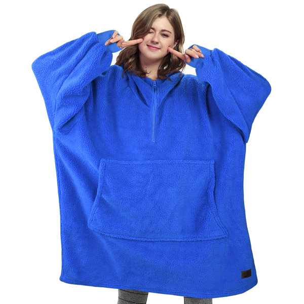 Huge sweater online blanket